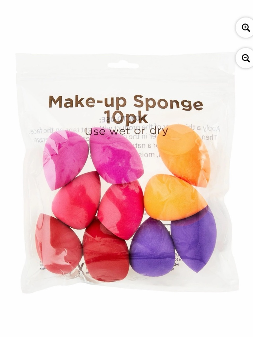 Make-up Sponge 10pk - Multi-Color Blend Sponges